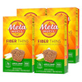 Metamucil Apple Crisp Flavored Fiber Thins Dietary Fiber Supplement with Psyllium Husk 9.3 Ounce Pack of 4