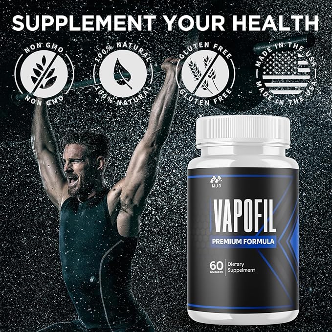 (2 Pack) Vapofil Capsules Official Vapofil Pills with All Natural Ingredients Advanced Vitamin Supplement Pills Supporting Health and Wellness Max Strength Formula Crafted in the USA (120 Capsules)