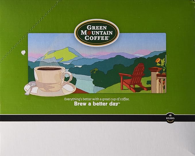 Green Mountain Coffee Hazelnut Single-Serve Keurig K-Cup Pods Light Roast Coffee 48 Count (2 Boxes of 24 Pods)