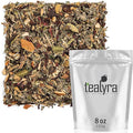 Tealyra - Calm Down - Nirvana - Chamomile Ginger Hibiscus - Wellness and Relaxing Herbal Loose Leaf Tea - Detox Tea - Caffeine-Free - All Natural - 220g (8-ounce)