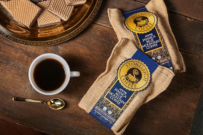 Stoneleigh 100% Jamaica Blue Mountain Coffee Whole Beans 8oz