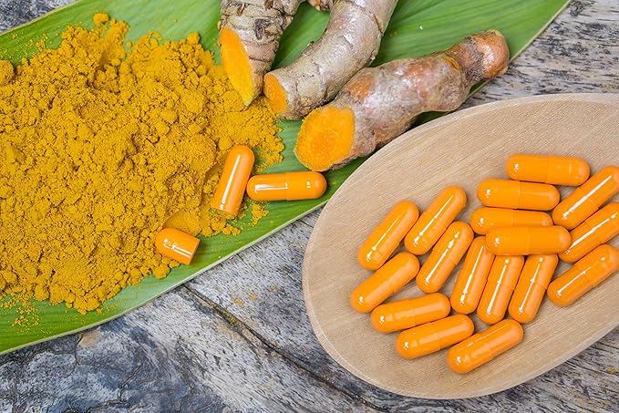 Nuvothera Super-Micronized Turmeric Curcumin Capsules Rapid Absorption Whole Root Non-GMO Skin Gut Health &amp Antioxidants (1 Month Pack (60 Capsules))