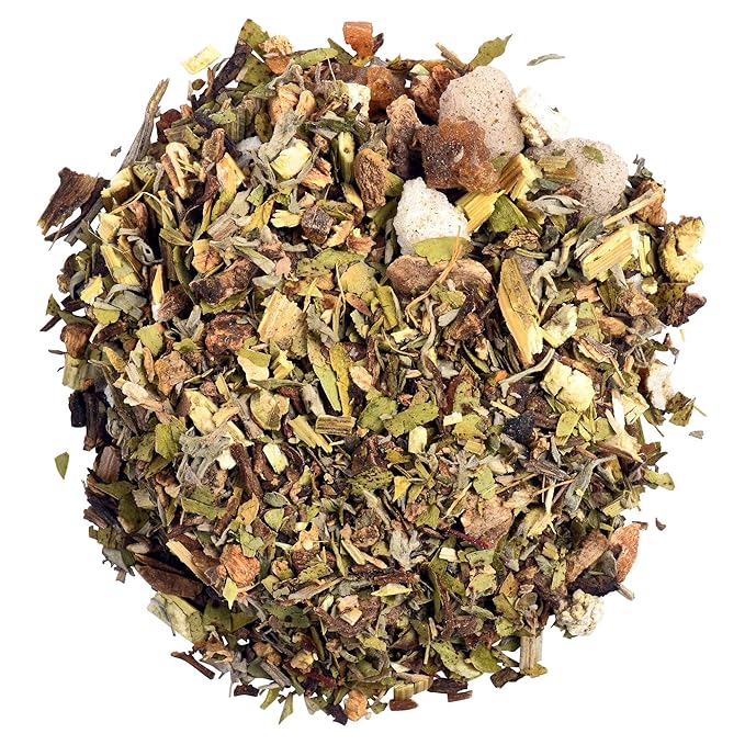 Biokoma Swedish Bitters Maria Treben's Herbal Mix 100g (3.55oz) In Resealable Moisture Proof Pouch - Herbal Tea No Additives No Preservatives Kosher