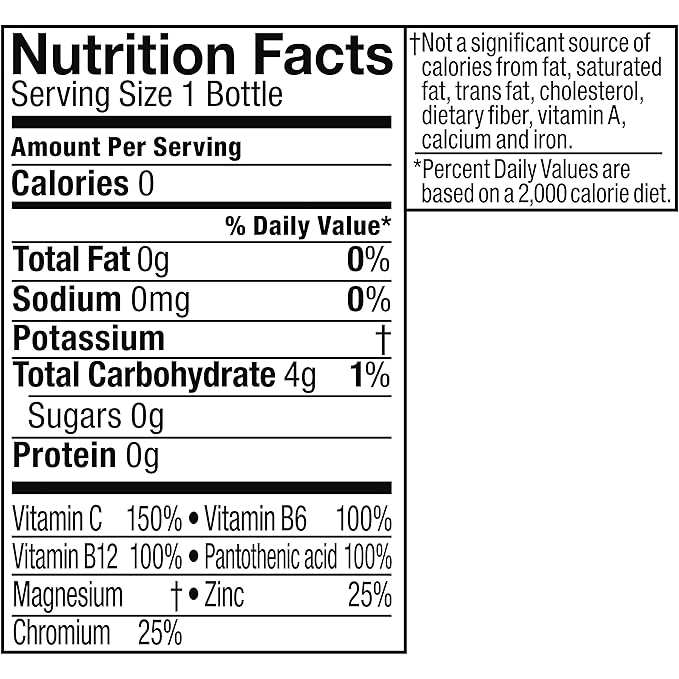 vitaminwater zero Power-C 20 fl oz 24 Pack