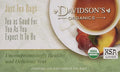 Davidson's Organics Spiced Peach 100-count Unwrapped Tea Bags