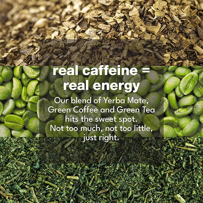 Marquis Natural Energy Drinks Sugar Free Zero Calories - 100mg Organic Plant Based Caffeine Yerba Mate Green Tea &amp Green Coffee - Vitamin C &amp Bs - Citrus Yuzu Healthy Energy Drink - 12oz Cans