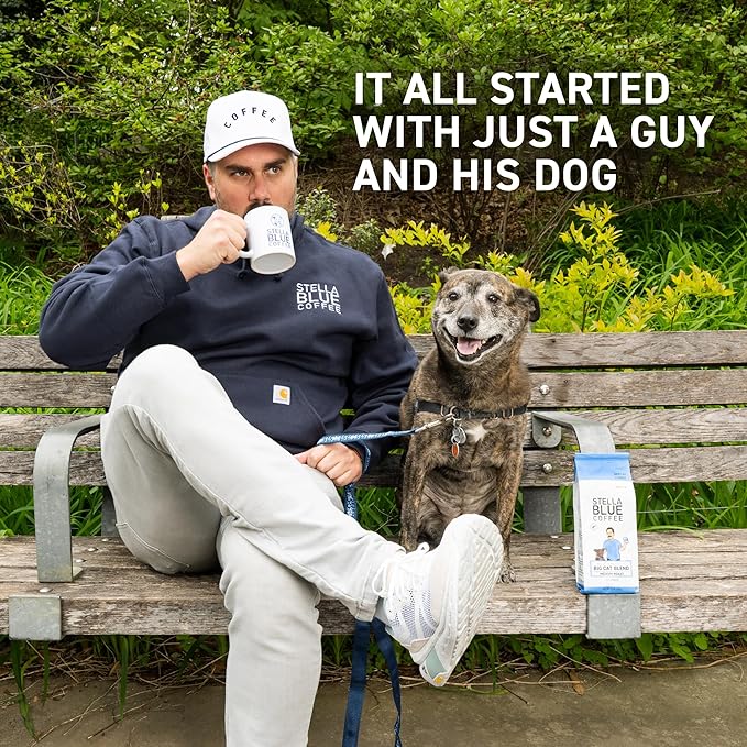 Stella Blue Espresso Sweet Cream Latte Cans Ready-to-Drink Coffee Energy Beverage 100% Colombian Coffee 190mg Natural Caffeine Gluten Free &amp Good Source of Protein 11oz Can 12 Pack