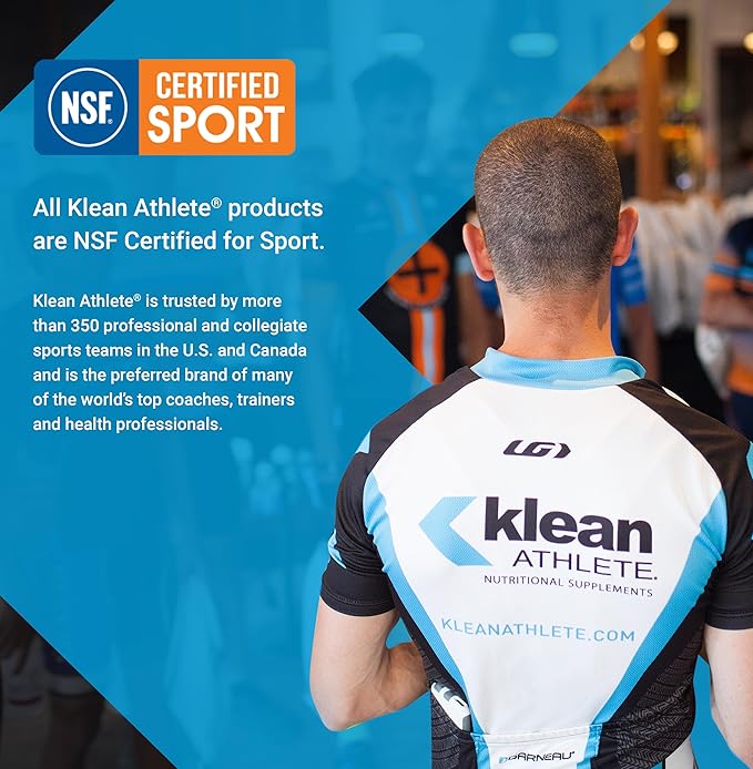Klean Athlete Klean Collagen+C | Supports Musculoskeletal Health to Help Optimize Performance and Mobility | 11.8 Ounces | Natural Tropical Fruit Flavor