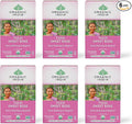 Organic India Tulsi Sweet Rose Herbal Tea - Holy Basil Leaf African Basil Chamomilie Lemon Myrtle Stress Relieving Immune Support USDA Certified Organic Caffeine-Free - 18 Infusion Bags 6 Pack