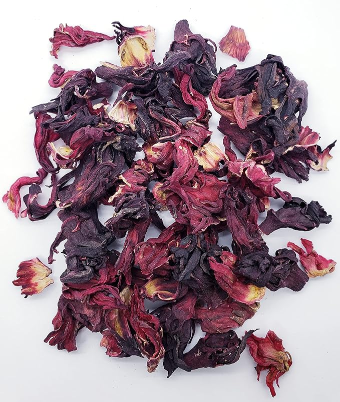 Premium Hibiscus Flowers - 100% Natural - 5 Pounds - Hibiscus Flowers