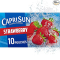 Capri Sun Strawberry Ready-to-Drink Juice 6 Fl Oz (Pack of 10)