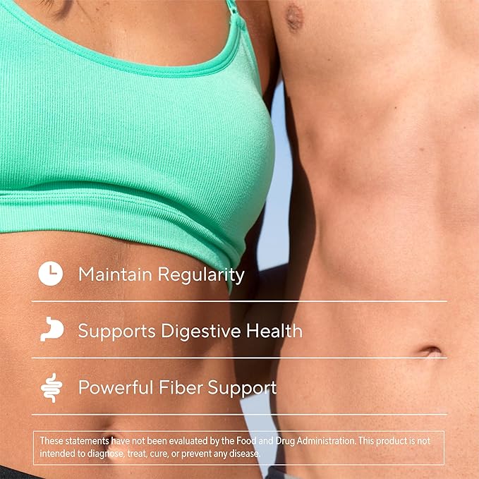 Premium Psyllium Husk Fiber Supplement 1450mg 240 Capsules