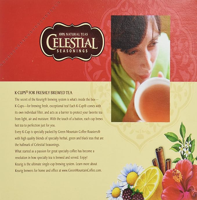 Celestial Seasonings Sleepytime Herbal Tea K Cup 48 Count Case for Keurig Brewers
