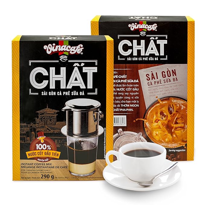 Vinacafe Chat 3 in 1 Instant Coffee 29gr x 200 sachets - made from Vietnam