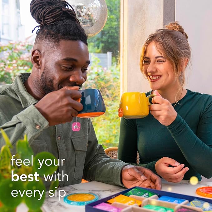 Pukka Premium Herbal Tea Selection Gift Set Box Ideal Gift For Holidays Birthdays &amp Anniversaries Self-Care Kit for Tea Lovers 45 Teabags 9 Delicious Flavors Caffeine Free