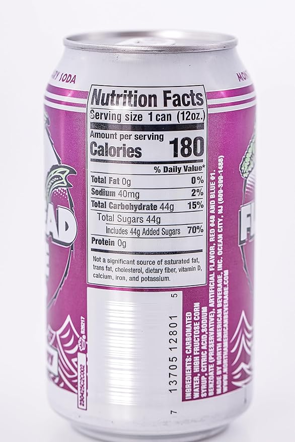 Flathead Lake Soda Pop (Huckleberry Cans) (12 Pack)