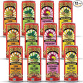 Bollygood Sparkling Lemonade Variety Pack Indian Inspired Beverage Nimbu Pani No Artifical Colors or Flavors Non-GMO Project Verified12 FL OZ Cans (Pack of 12)