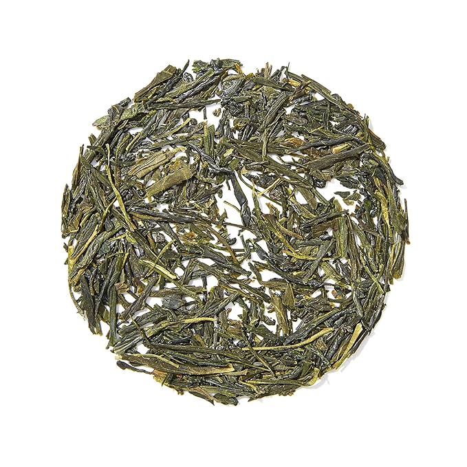 DAVIDsTEA Organic Japanese Sencha Green Tea – High Caffeine Green Tea Bags – Smooth &amp Grassy Flavor – 65 Tea Bags – Traditional Japanese Green Tea