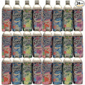 [JapanRare] SANGARIA RAMUNE MIX COMBO (ORIGINAL MELON GRAPE STRAWBERRY) - 24 ALUMINUM BOTTLES 16.2 FL OZ EACH