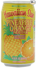 Hawaiian Sun Nectar Pineapple-Orange 11.5 Fl Oz (Pack of 24)