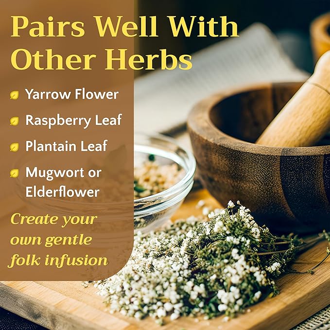 Shepherd's Purse Dried Herb - Shepherds Purse Tea - Cut &amp Sifted Natural Capsella Bursa-Pastoris - Bolsa De Pastor Hierba - Bulk 1 lb (16 oz)