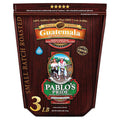 3LB Pablo's Pride Guatemala - Medium-Dark Roast - Whole Bean Coffee - Low Acidity - 3 Pound (3 lb) Bag