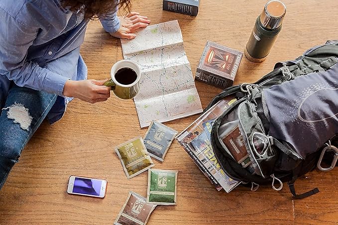 Tribo Coffee Single-Serve Portable Pour Over Drip Coffee | Medium-Dark Super Plus Bundle | 10 Servings per box (30 Servings)