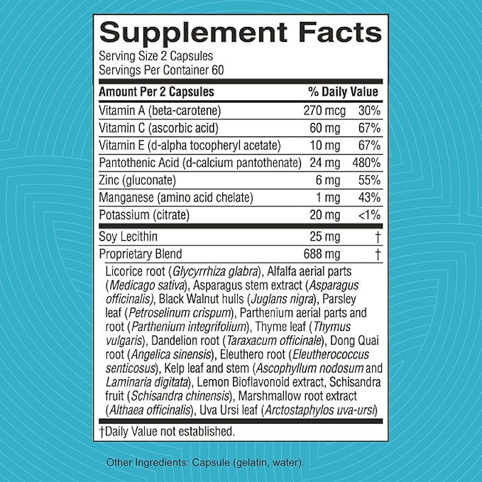 Nature's Sunshine Master Gland 120 Capsules | Provides Complete Nutritional Support for Every Gland in the Body Helps Support Energy Metabolism