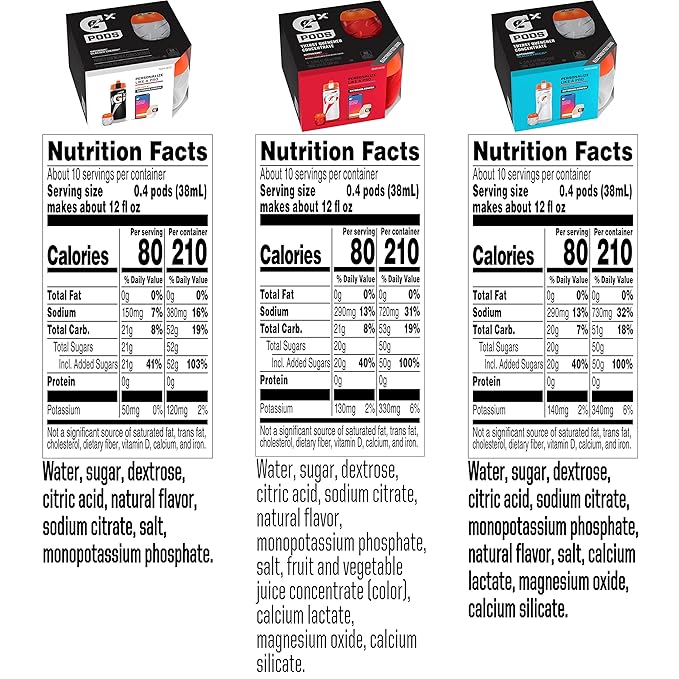 Gatorade Gx Pods VP New (16ct)
