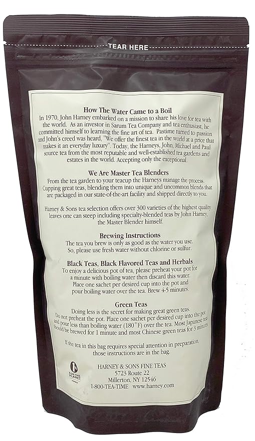 Harney &amp Sons Organic Passion Plum | Bag of 50 Sachets
