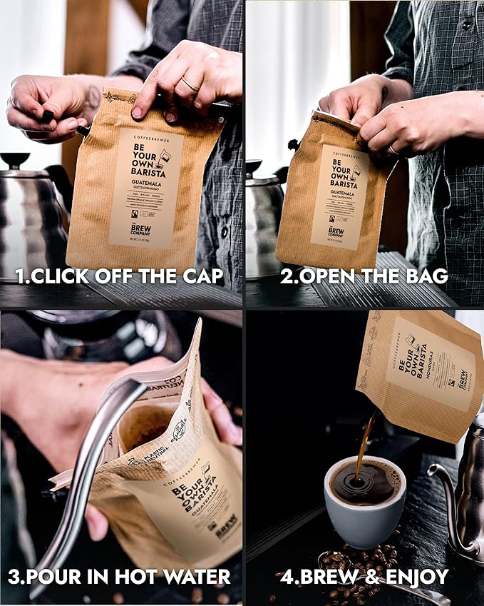 Christmas Coffee Gifts for Men &amp Women - 10 of the World's Finest Single Estate Specialty Coffees in Sampler Box for Coffee Lovers | Perfect Secret Santa Gift Set Idea with Unique Coffeebrewers