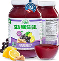 Wildcrafted Irish Sea Moss Gel | Made in USA | Rich in Vitamins &amp Minerals | Sea Moss Gel Raw | Nutritional Supplement | Elderberry (16 oz)