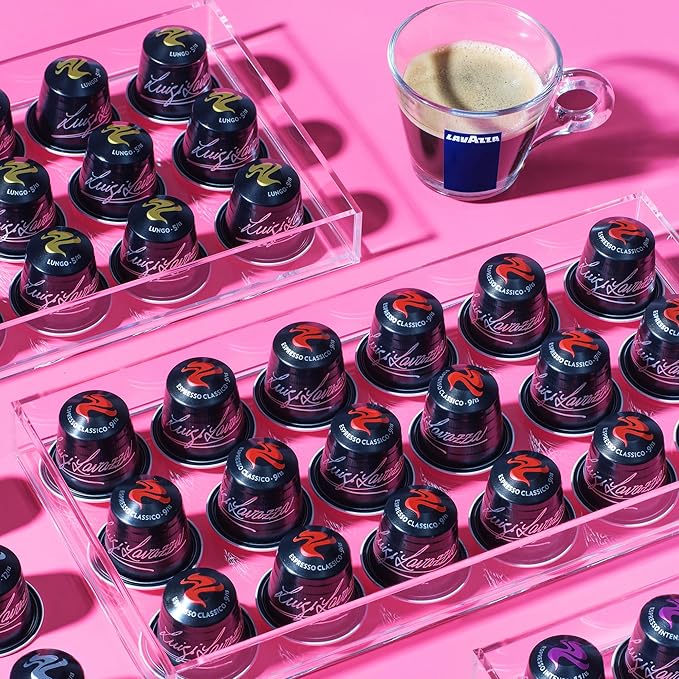 Lavazza Espresso Capsules Compatible with Nespresso Original Machines Variety Pack 10 Count (Pack of 6)