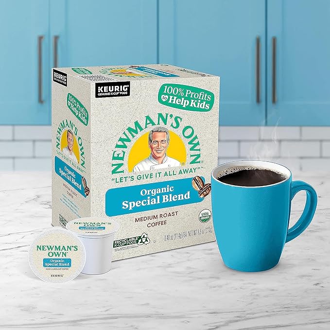 Newman's Own Organics Special Blend Extra Bold Coffee Keurig K-Cups 18 Count