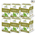 Guayusa Leaf Tea - Mental Clarity Organic Natural Caffeine Drink Energy Supplement Coffee Alternative Oxidative Stress - 6/24 Tea Bags - Herbal Goodness (6 Boxes)