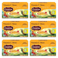 Celestial Seasonings Vitamin C Shine Herbal Tea Caffeine Free 20 Tea Bags Box (Pack of 6)