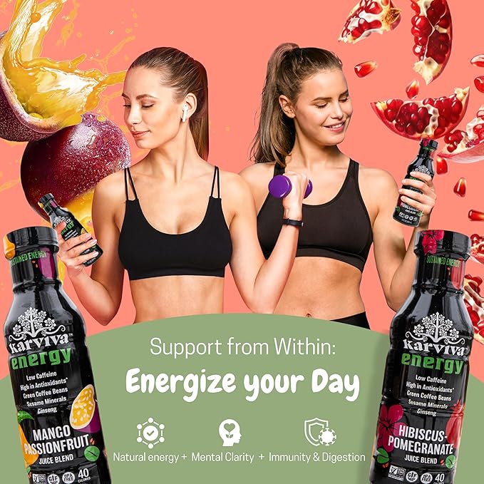 Organic Juice Cleanse &amp Metabolism Boosting Pack | 1 to 3-day Gentle Reset | Ancient Remedies for Liver Detox No-Jitters/Sustained Energy | Sprout-based Prebiotics Green Coffee Antioxidants Aro