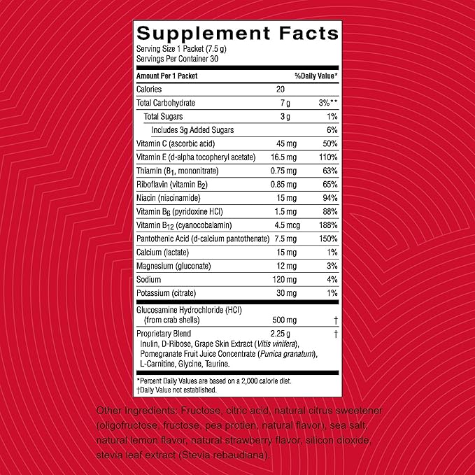 Nature's Sunshine Solstic Revive 30 Packets | Post Workout Recovery Drink with Vitamin C Vitamin E and Calcium to Support Bone Health and Replenish Important Nutrients