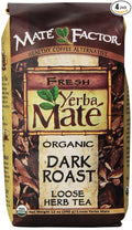 Yerba Mate Energizing Mate &amp Grain Beverage Dark Roast 12 Ounce Set of 4