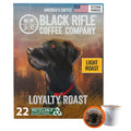 Black Rifle Coffee Company Single Serve Coffee Pods Loyalty Roast Light Roast 88 Count