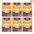 Yogi Tea Blackberry Apple Cider Digestive Awakening Tea - 16 Tea Bags per Pack (6 Packs) - Organic Tea to Support Digestive Health - Includes Ginger Root Licorice Root &amp Raspberry Leaf