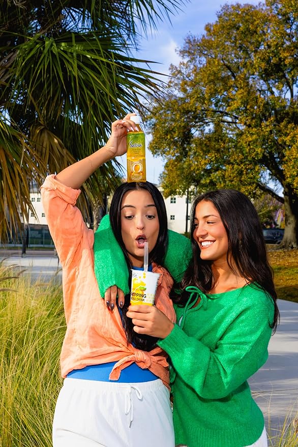 Savia - Coconut Aloe Vera Drink Quality Aloe-Based Beverage Made with Real Aloe Pulp &amp Natural Delicious &amp Refreshing Vegetarian Gluten-Free Fat-Free (16.9oz 12-Pack)