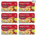 Celestial Seasonings Rooibos Madagascar Vanilla Herbal Tea Caffeine Free 20 Tea Bags Box (Pack of 6)
