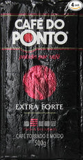 Caf Do Ponto Coffee Extra Forte 17.6-Ounce Packages (Pack of 4)