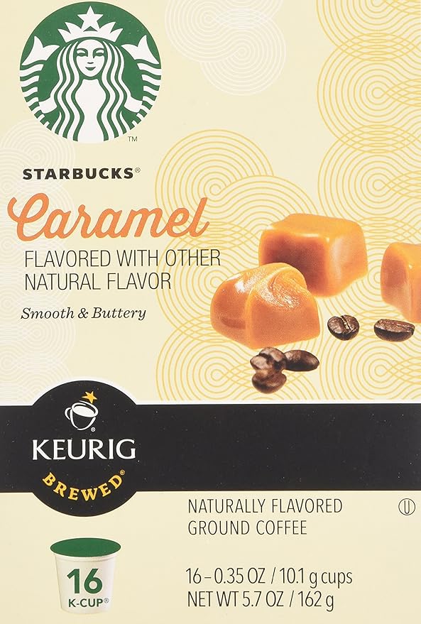 Starbucks Caramel Flavored K-Cup Packs 32-count