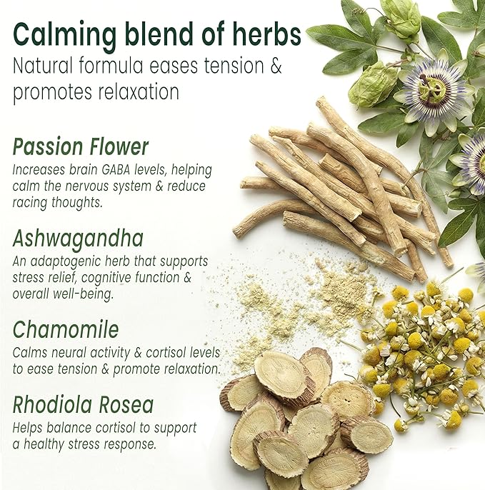 Sunsoil Better Sleep Organic Gummies No Melatonin Ashwagandha USDA Certified Organic Vegan Gluten-Free Sleep Support