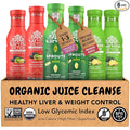 Karviva Organic Juice Cleanse for Sugar Detox &amp Weight Control - Ancient Eastern Remedies for Healthy Digestion &amp Gentle Detox with Sprouts Aloe Vera - Prebiotic Fiber Electrolytes &amp Ant