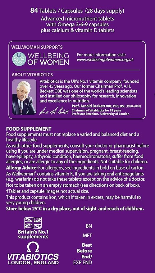 Wellwoman Max Capsules - Pack of 84