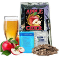 Oaked Apple Cider Recipe Kit – 5 Gallon Batch – Made with 100% Apple Juice Concentrate &amp Oak Chips – No Sugar Needed