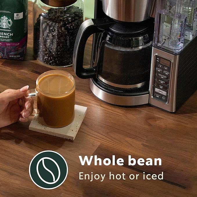 Starbucks Whole Coffee Beans Dark Roast Hot or Iced Coffee French Roast 40 oz